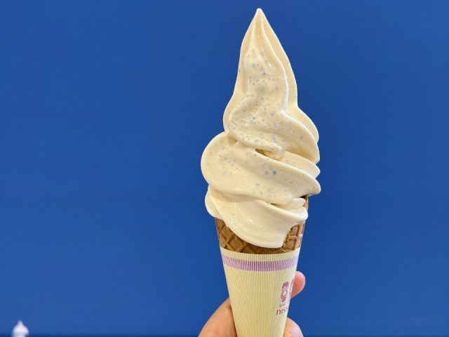 網走流氷館の「流氷ソフトクリーム」も高田シェフ監修