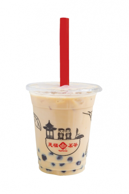 南京町の老舗茶店で種類豊富なタピオカを「天福茗茶」