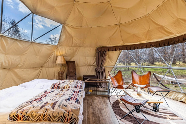 【滋賀 ペットOKのカフェ&レストラン】GLAMPING&CAFE MUKU(滋賀・マキノ町)