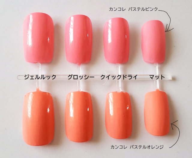 トップコート4種類のホンネレビューで分かったベスト1はこれ