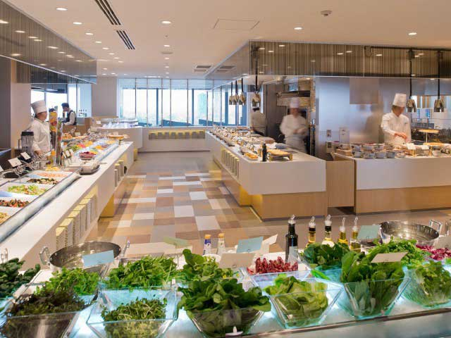 浅草のおすすめモーニングスポット1. スカイグリルブッフェ 武藏