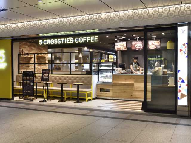 5 CROSSTIES COFFEE グランスタ店