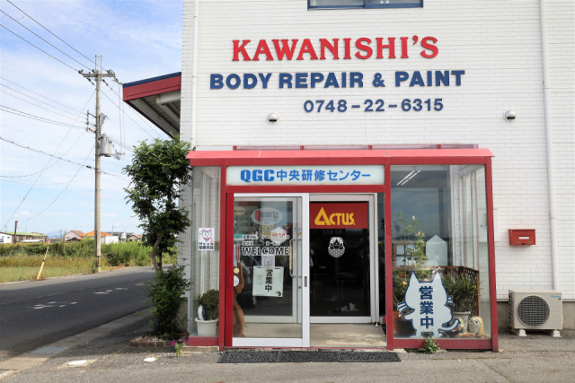 滋賀で会える看板ねこ②【川西鈑金 Meow】 末広がりの八の字模様にキュン♪猫雑貨店のアイドル福丸くん&ファミリー