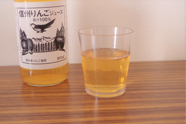 【スーパー「ツルヤ」のおすすめオリジナル商品③ジュース】信州りんごジュース