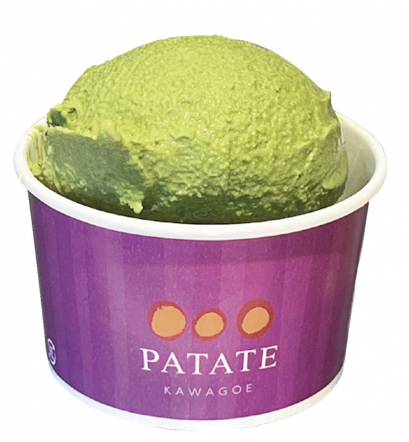 さつまいもと抹茶のジェラートが人気!「川越パターテ」