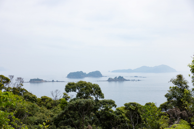 出羽島ガイドウォークを体験してみよう③出羽島灯台を見学