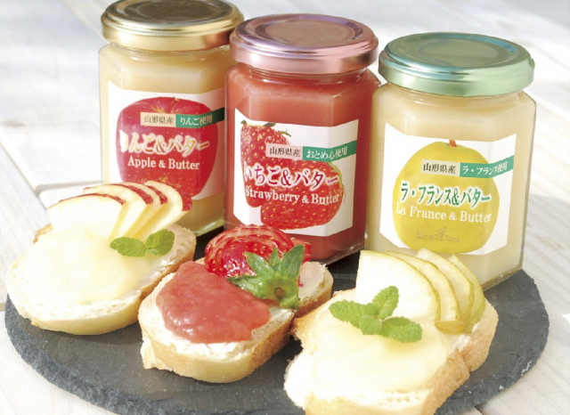 【山形×フルーツみやげ】フルーツ&バター