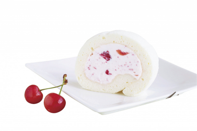 【山形×フルーツみやげ】ほわいとぱりろーる さくらんぼ