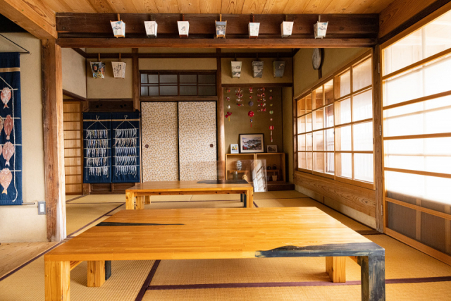 出羽島ガイドウォークを体験してみよう⑤波止の家で休憩