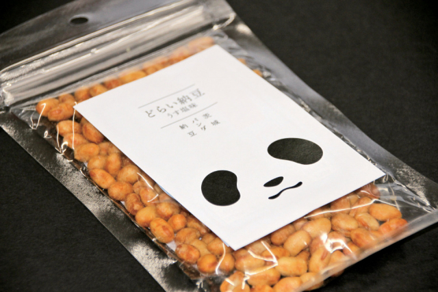 個性派納豆みやげ③ パンダどらい納豆 648円