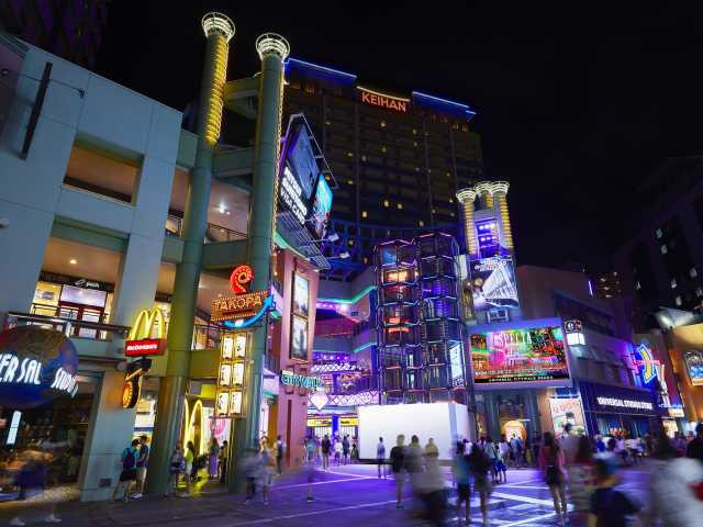 【大阪の遊ぶところ 大人編 おすすめスポット5】ユニバーサル・シティウォーク大阪(ユニバーサルシティ)