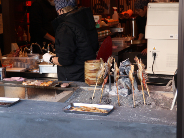 豊洲場外 江戸前市場のメインストリート2階「豊洲目抜き大通り」