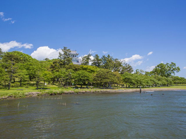 【滋賀県の遊ぶところ 大人編 おすすめスポット2】豊公園(長浜城跡) (長浜市街)