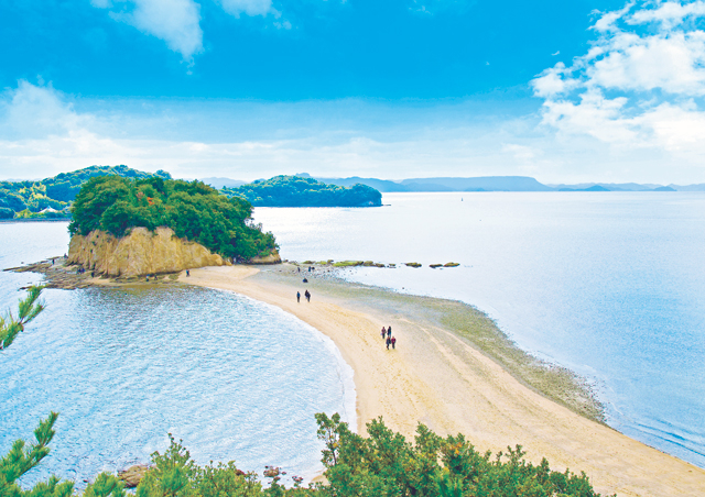 小豆島ドライブは「エンジェルロード(天使の散歩道)」からスタート!