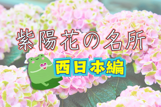 紫陽花の名所 西日本編