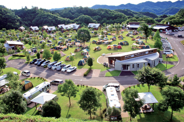 大子広域公園オートキャンプ場グリンンヴィラ(茨城県 大子)