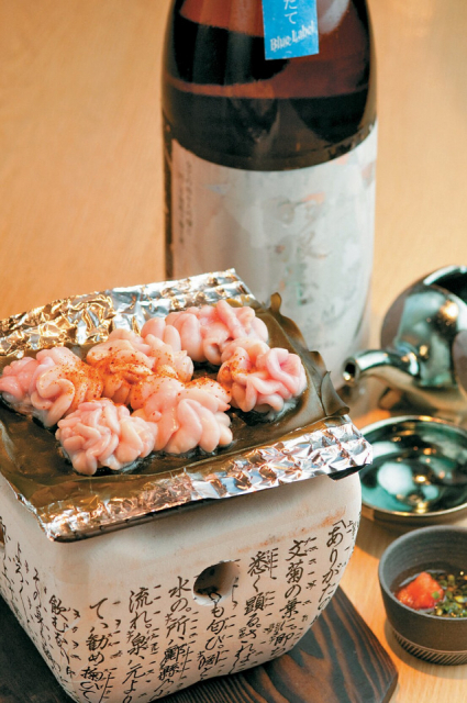 富山ブランドの食材を炭火あぶり焼きで「だい」