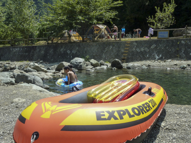 ウェストリバーオートキャンプ場(山梨県 南アルプス)