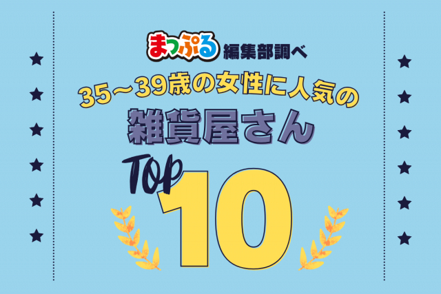 35~39歳の女性が選んだ!旅行先で訪れた雑貨屋さん人気ランキング TOP10!気になる第1位は「SOU・SOU布袋(京都府京都市中京区)」