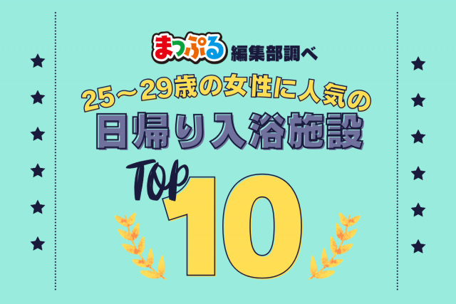 25~29歳の女性が選んだ!旅行先で訪れた日帰り入浴施設人気ランキング TOP10!気になる第1位は「道後温泉別館 飛鳥乃湯泉(愛媛県松山市)」