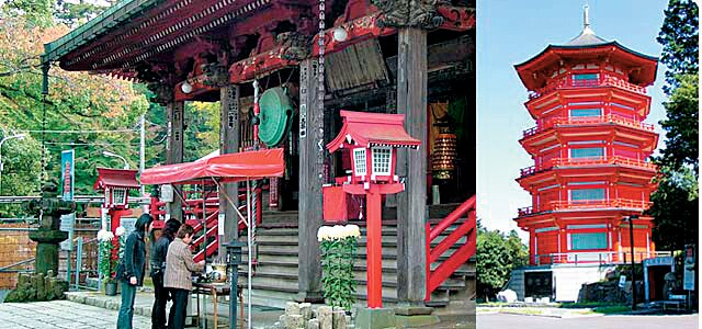 霊場としても有名な山口観音「金乗院(山口観音)」