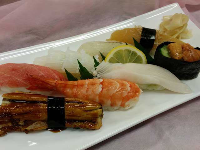 【岡山でおすすめの平日ランチ4】夜寿司本店 (岡山市街)