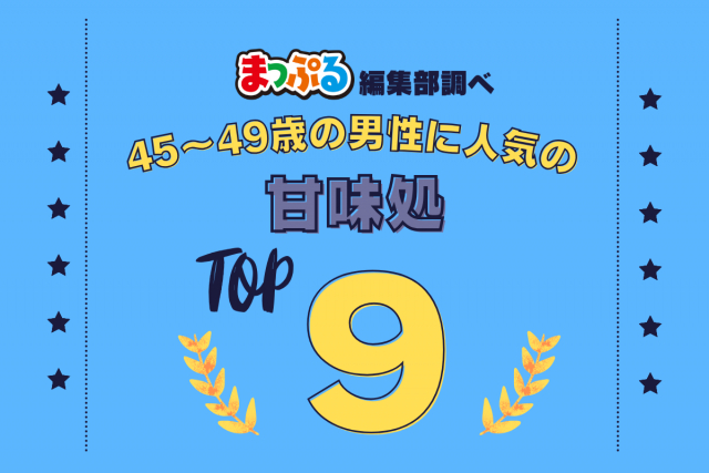 45-49歳の男性が選んだ!旅行先で訪れた甘味処人気ランキング TOP9!気になる第1位は「鉢石カフェ(栃木県日光市)」