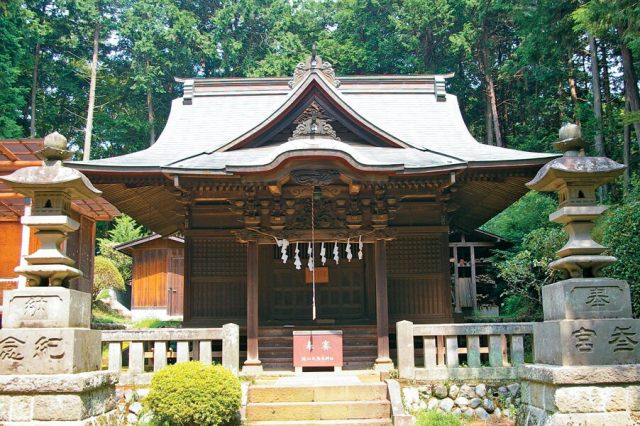 村の鎮守として創建「堀口天満天神社」