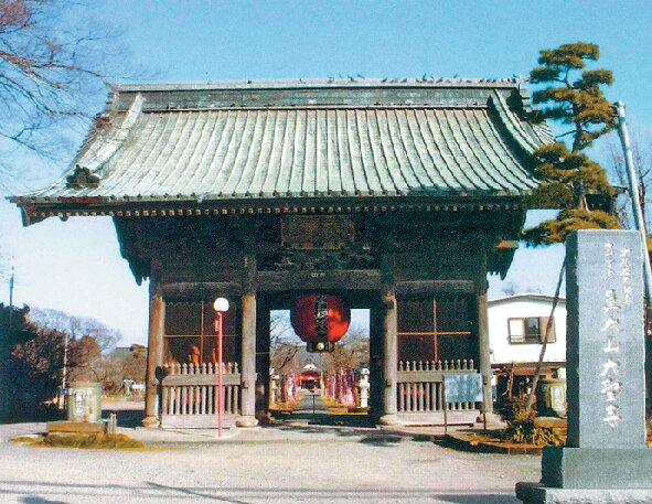 越谷最古の寺院と伝えられる「大聖寺」