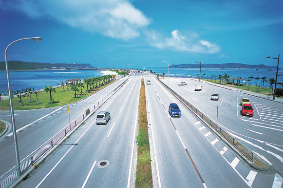 沖縄ツーリングスポット①海中道路