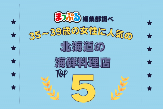 35~39歳の女性が選んだ!北海道で訪れた人気の海鮮料理店ランキング TOP5!第2位は「味の二幸(北海道札幌市中央区)」気になる1位は?
