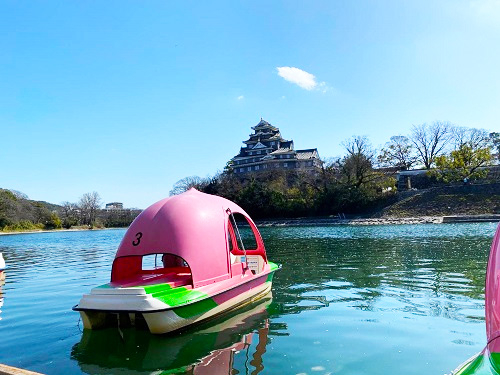 【夏の瀬戸内旅:1日目】岡山城を眺めながらいただくランチ&パフェ【Café & Restaurant & Boating 碧水園】