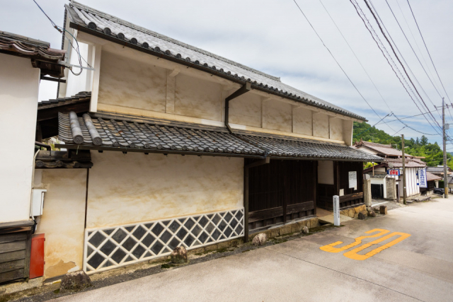 高屋町白市地区の町並みを散策