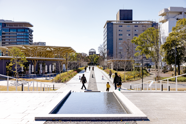 街ナカの憩いスポット「ひろしまゲートパーク」へ