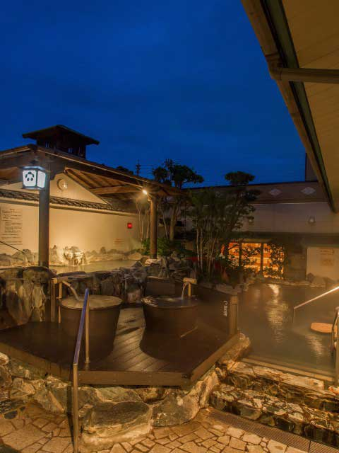 【福岡県・久留米市の日帰り温泉】源泉掛け流し温泉 久留米 游心の湯