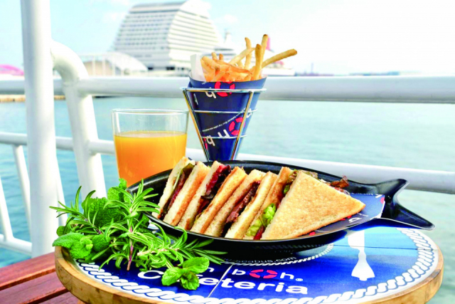 boh boh KOBEの船内は楽しみがいっぱい!