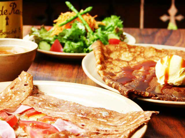 【東京都・飯田橋のランチ】CAFE-CREPERIE LE BRETAGNE 神楽坂店