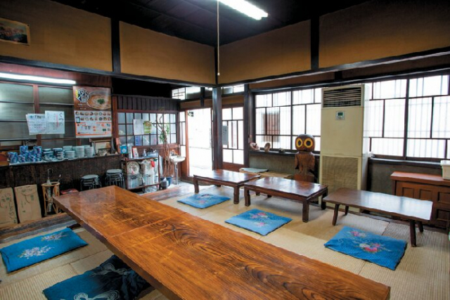 江戸末期創業の老舗うどん店「古久や」(飯能市)