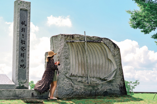 観光帆引き船操業