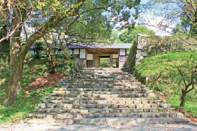 秋月の歴史を物語る城跡「秋月城跡」