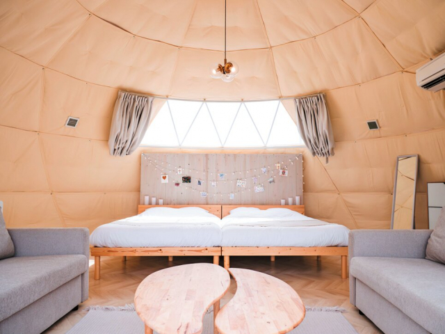 ワールドクラスのグランピングを体験「WILDBEACH 木更津」