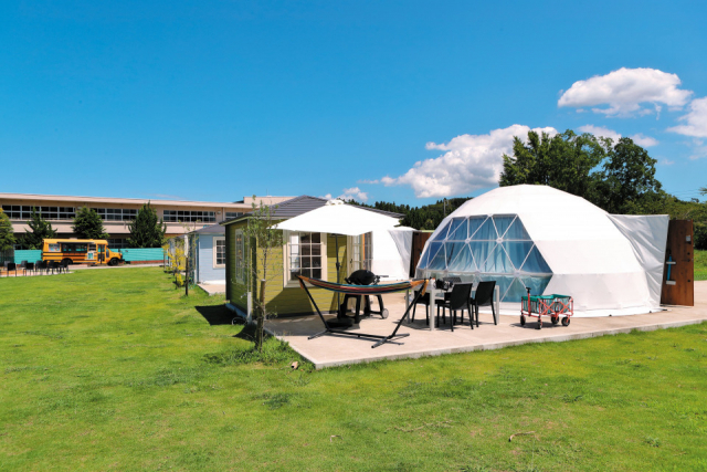 高滝湖でレイクサイドグランピング「高滝湖グランピングリゾート」