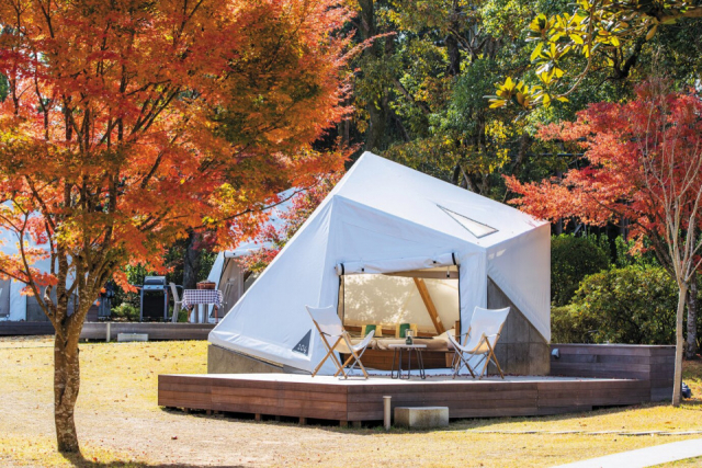 森に寄り添う暮らしを気軽に体験できる村「グランヴォー スパ ヴィレッジ」