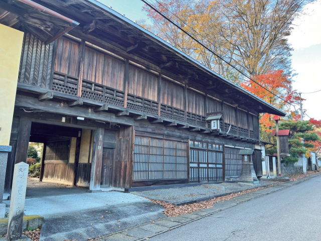 宿場町の面影が残る「中山宿の本陣跡」