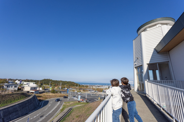 帰りに大阪湾の大パノラマを眺めよう!