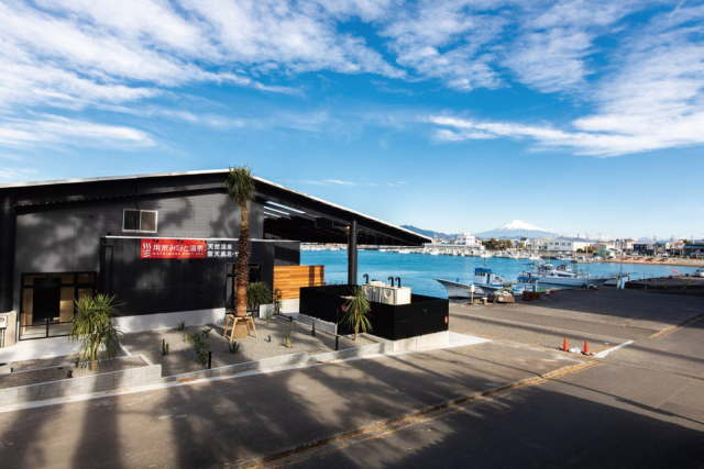 海と富士山を眺めながら極楽湯を「用宗みなと温泉」