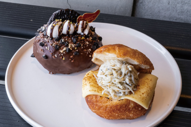 甘い系・食事系 ともに充実!「Fried bread MARU MER」