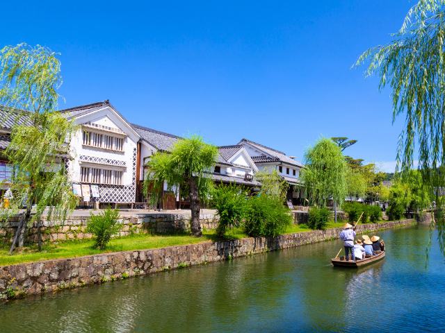 【岡山】倉敷1日観光モデルコース!アート鑑賞や水上からの美観地区めぐり