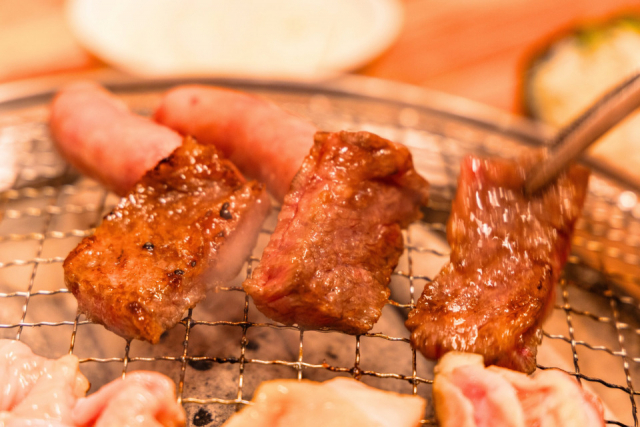 佐賀牛の炭火焼きをランチで「上場亭 枝去木本店」