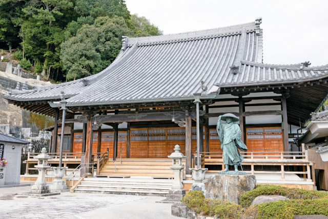 千代が眠る墓がある菩提寺「教蓮寺」